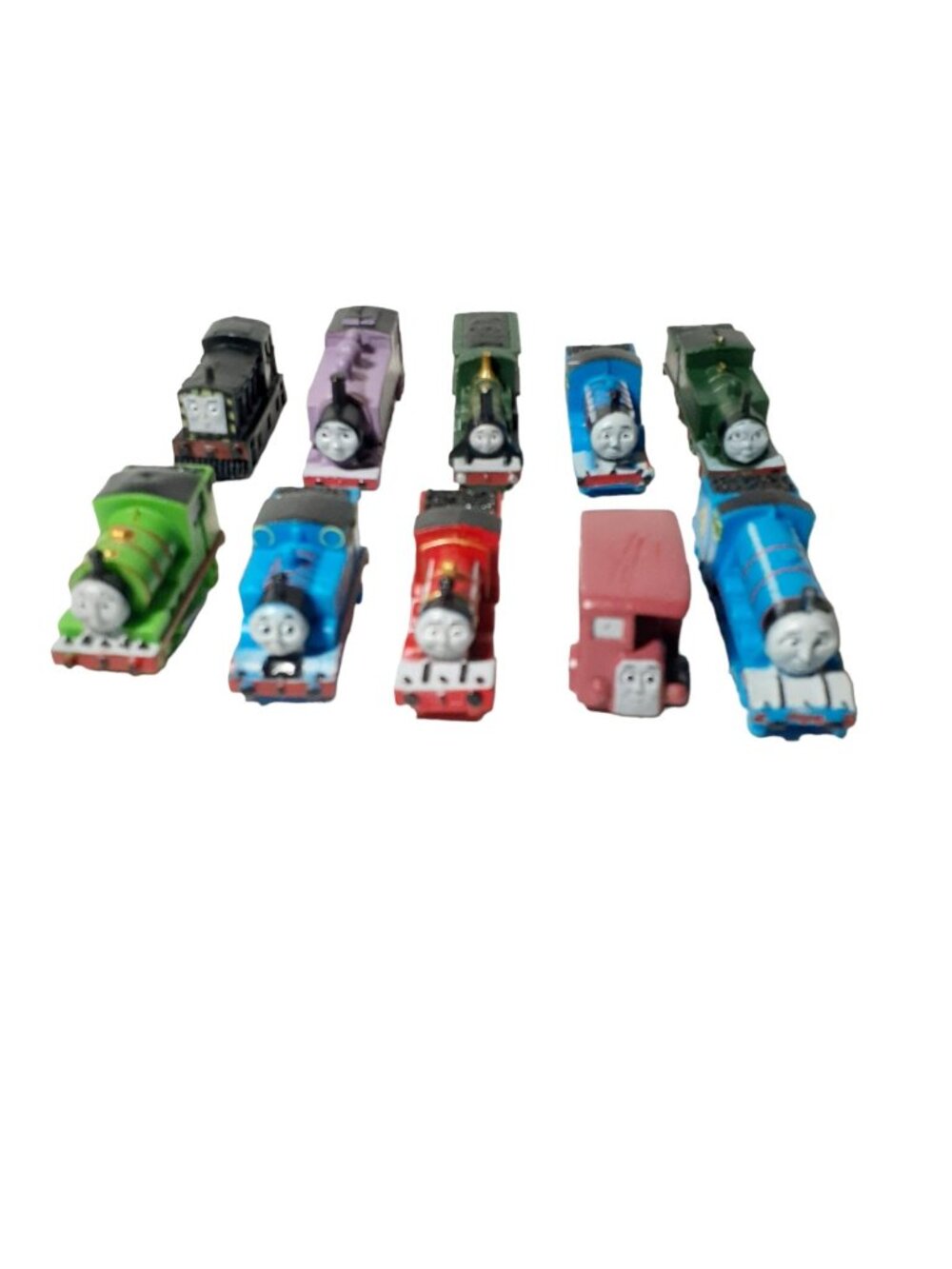 Thomas & Friends Thomas the Train Playset 10 Figure Cake Topper Toy Set